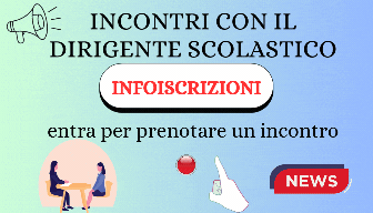 Incontri con il Dirigente Scolastico